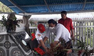 MDT Ziarah di Makam Tokoh-tokoh PKPI Bitung