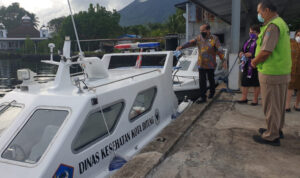 Pemkot Layani Kesehatan dengan Perahu Pusling