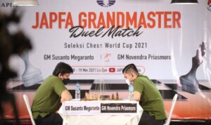 Dramatis, GM Susanto Megaranto Lolos Piala Dunia
