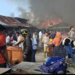 Ini Penyebab Kompleks Pasar Tua Terbakar