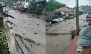 Minahasa Tenggara Diterjang  Banjir Bandang