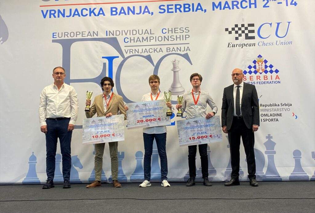 Alexey Sarana Juara Catur Eropa 2023