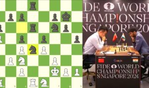 Ding dan Gukesh Sepakat Remis di Game 2 Kejuaraan Dunia