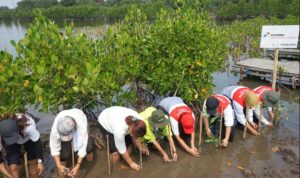 PIS Tanam 10 Ribu Mangrove, Komitmen Jaga Pesisir
