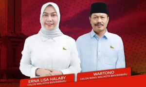 Lisa Halaby - Wartono Menang 100 Persen Pilkada Banjarbaru
