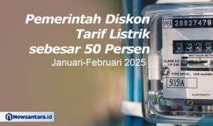Pemerintah Diskon Tarif Listrik 50 Persen
