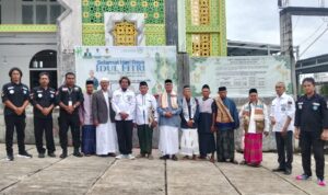 Wujud Toleransi, PY Kharisma Buha Jaga Salat Idul Fitri