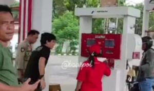 BBM Bercampur Air, Polsek Tikala Sidak 3 SPBU di Manado