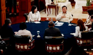 Berikut Isi Pembahasan Presiden Prabowo Subianto Dengan 6 Pemred