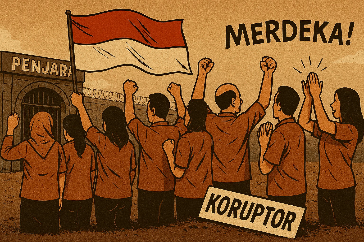 Koruptor Bebas, Publik Geram: Ironi yang Sudah Jadi Tradisi