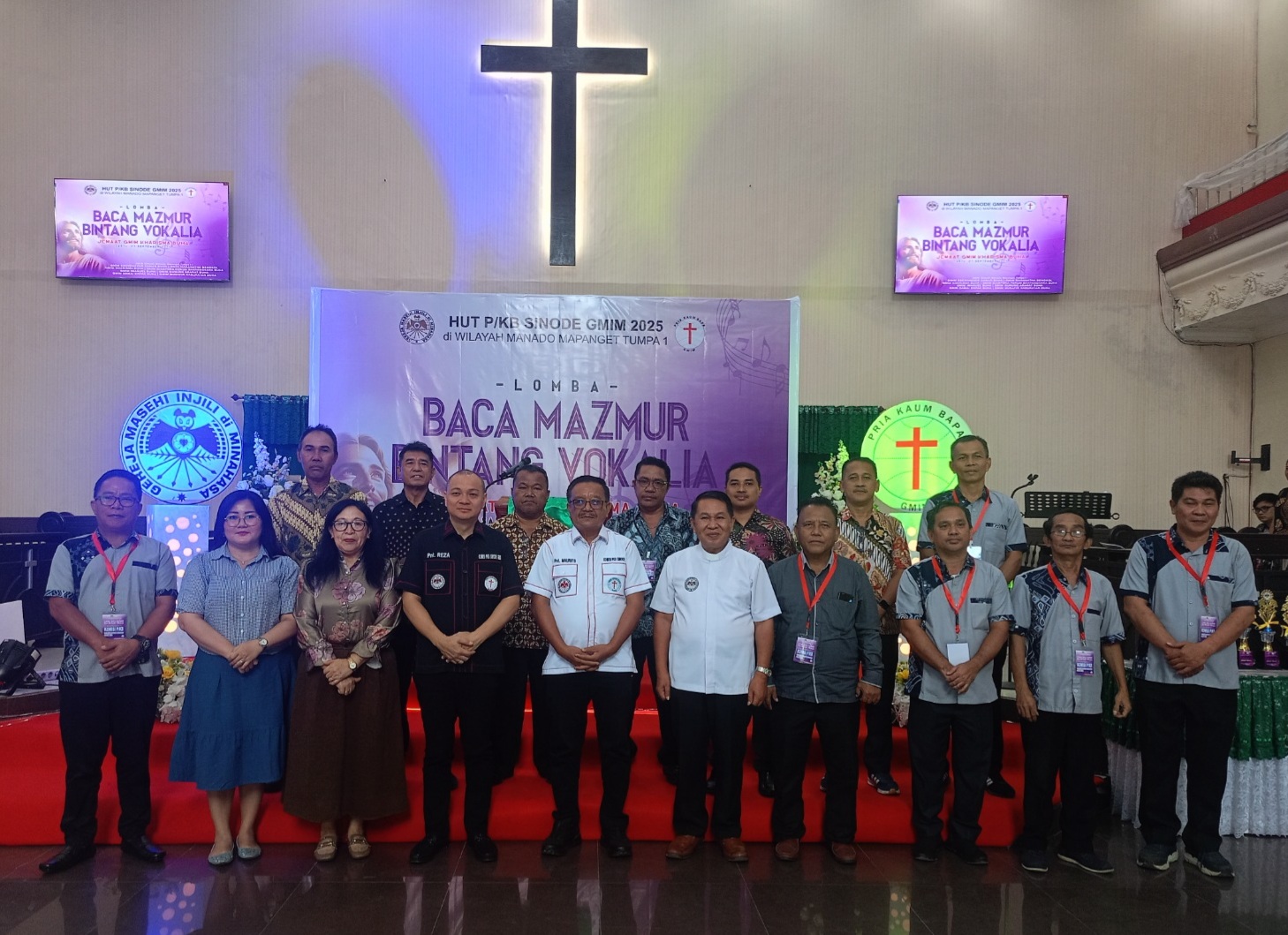 Ketua dan Sekretaris P/KB Sinode GMIM Kompak Hadir Dalam Kegiatan P/KB Wilayah Mapatu I