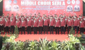 HUT PKB Sinode GMIM 2025: Urutan Naik Panggung Middle Choir Seri A