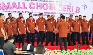 HUT PKB Sinode GMIM 2025: Urutan Naik Panggung Small Choir Seri B