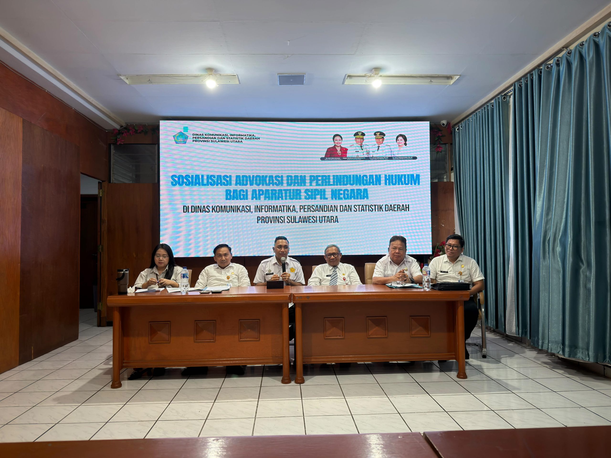ASN Diskominfo Sulut Dibekali Mekanisme Bantuan Hukum Oleh LKBH Korpri Sulut
