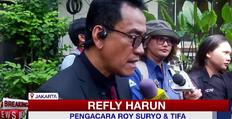 Kasus Ijazah Palsu Jokowi: Polisi Tahan Roy Suryo dan Dokter Tifa 