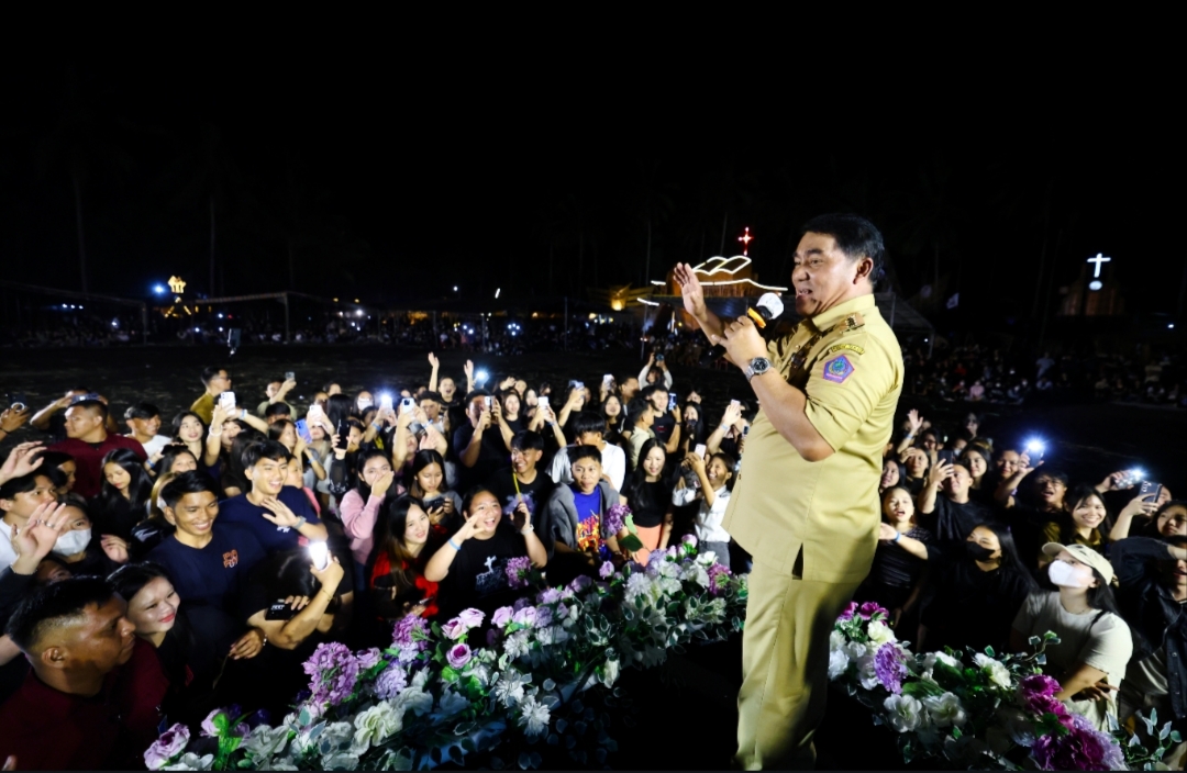 Kunjungi PKPG Sinode GMIM, Gubernur YSK Ajak Pemuda GMIM Jadi “Generasi Petarung” Berlandaskan Iman