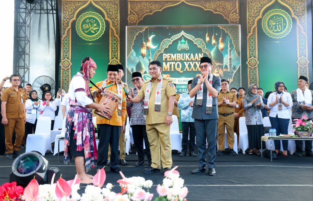 Di Hadapan Menteri Agama, Gubernur Yulius Selvanus Tegaskan Ajang MTQ XXXI Perkuat Kerukunan dan Toleransi di Sulut